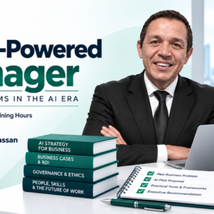 the ai powered manager course banner
